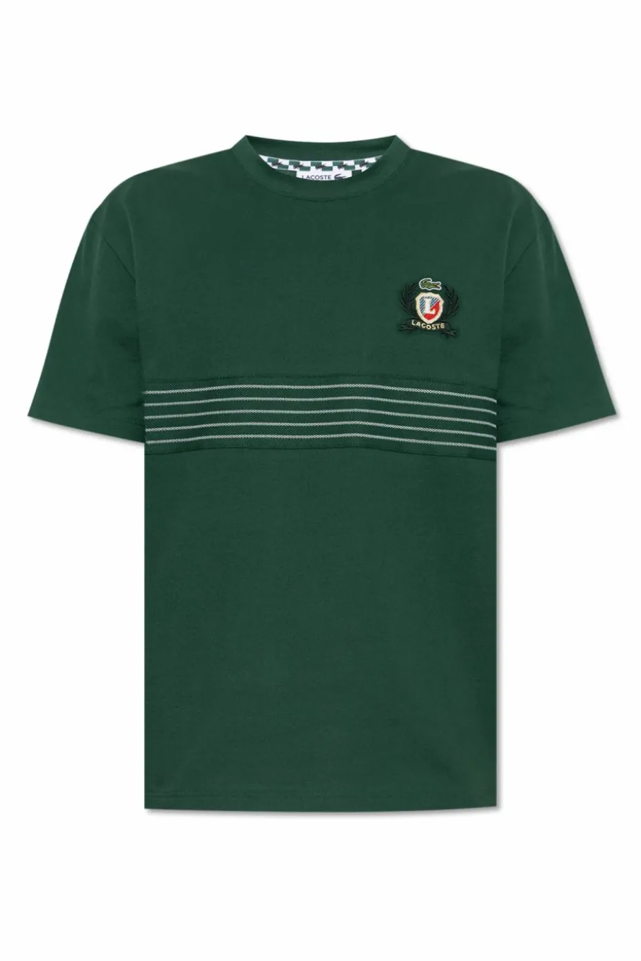 Lacoste ZIELONY T-shirtz logo