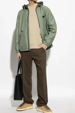 Lanvin beżowy Bluza z logo