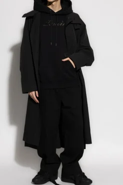 Lanvin CZARNY Bluza z kapturem