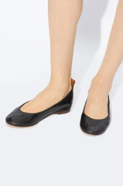 Lanvin CZARNY Skórzane baleriny