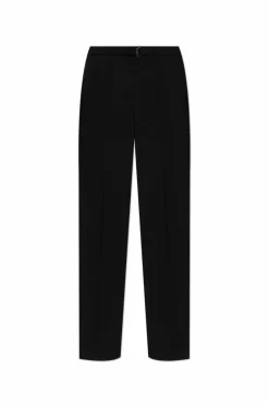 Lanvin CZARNY Spodnie w kant