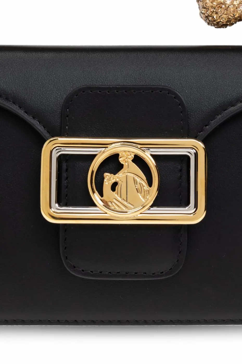 Lanvin CZARNY Torba do ręki `Cat Pencil Nano`