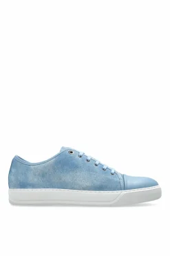 Lanvin NIEBIESKI Zamszowe buty sportowe