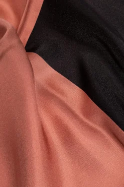 Lanvin RÓŻOWY Jedwabna apaszka