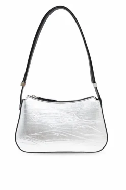 Lanvin SREBRNY Torba na ramię ‘Concreto’