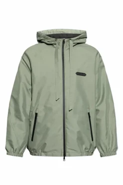 Lanvin ZIELONY Kurtka z logo