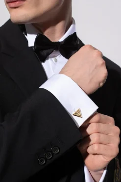 Lanvin ZŁOTY Spinki do mankietów