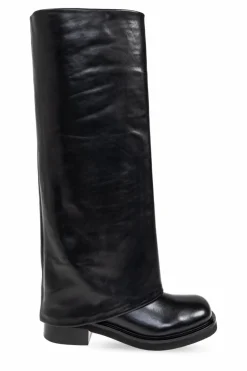 Le Silla CZARNY Skórzane kozaki `Harley`