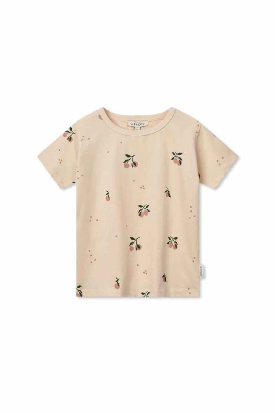 Liewood kremowy T-shirt z nadrukiem