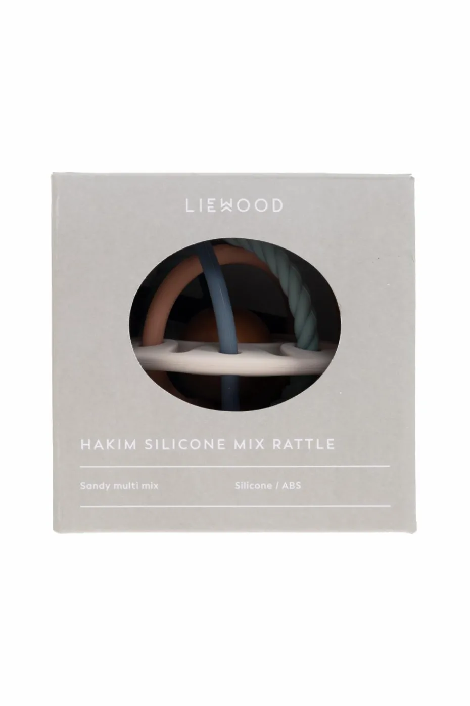 Liewood MULTIKOLOR Silikonowa grzechotka