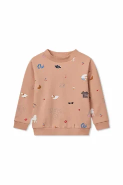 Liewood RÓŻOWY Bluza z nadrukiem