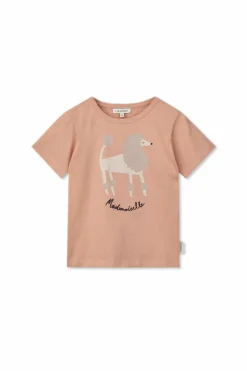 Liewood RÓŻOWY T-shirt z nadrukiem