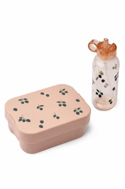 Liewood RÓŻOWY Zestaw: butelka i lunchbox