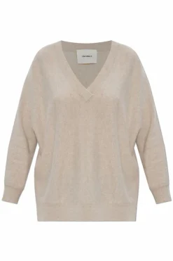 Lisa Yang beżowy Sweter `Kenny`