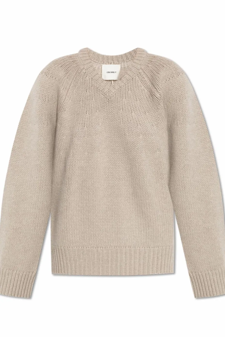 Lisa Yang beżowy Sweter `Oia`