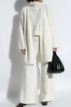 Lisa Yang kremowy Spodnie `Ellery`