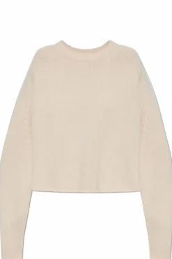 Lisa Yang RÓŻOWY Kaszmirowy sweter `Karine`