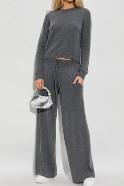 Lisa Yang SZARY Sweter `Mable`