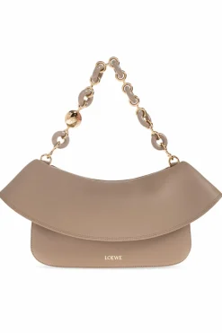 Loewe beżowy Torba na ramię `Ola Medium`