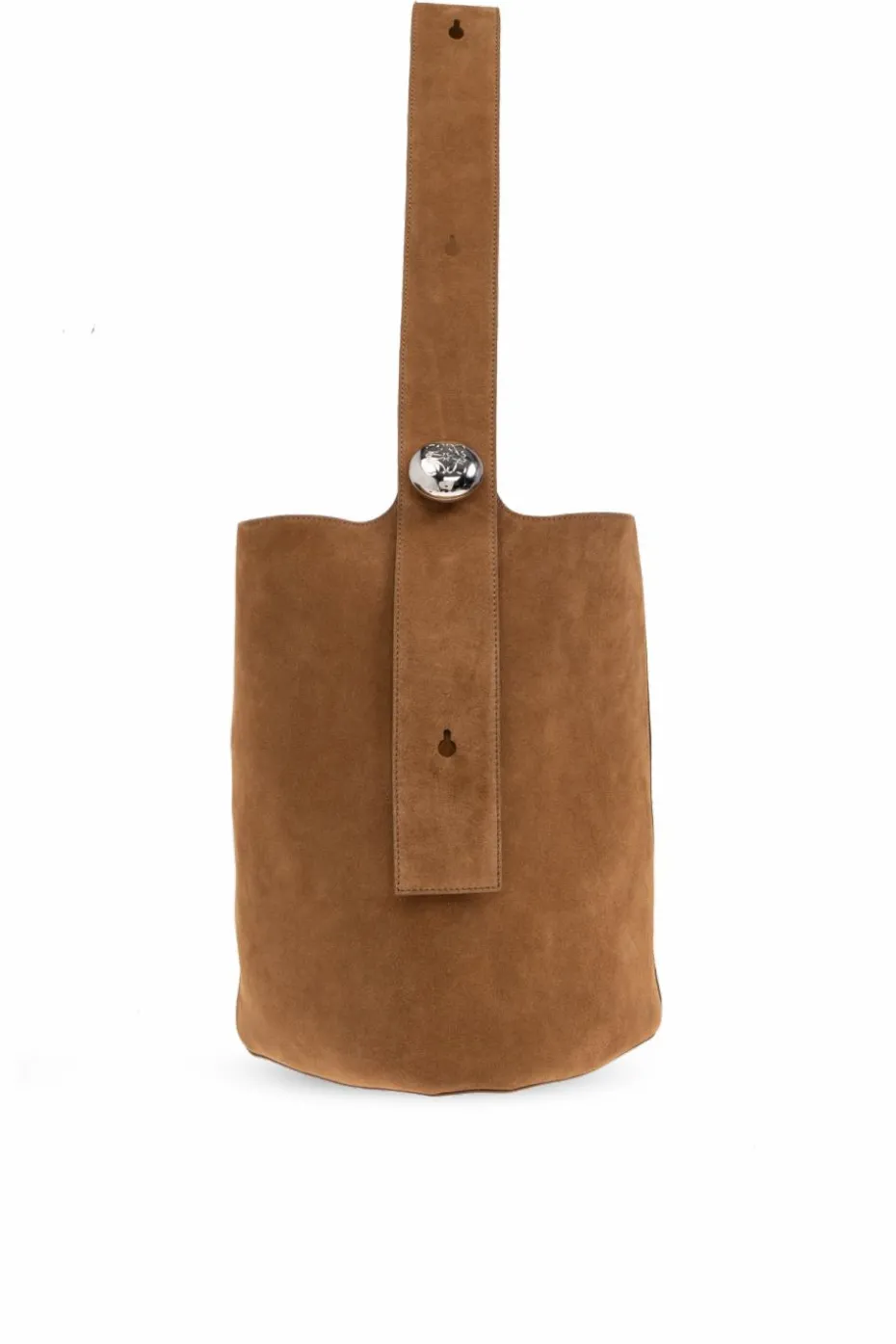 Loewe BRĄZOWY Torba na ramię `Cubi Small`