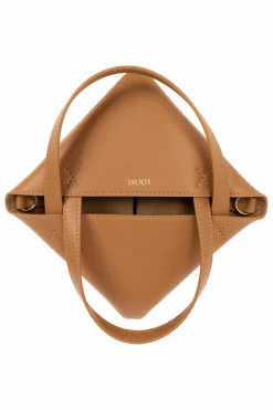 Loewe BRĄZOWY Torba na ramię ‘Mini Puzzle Fold’