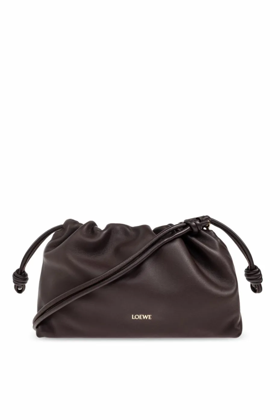 Loewe BRĄZOWY Torba na ramię `Medium Flamenco`