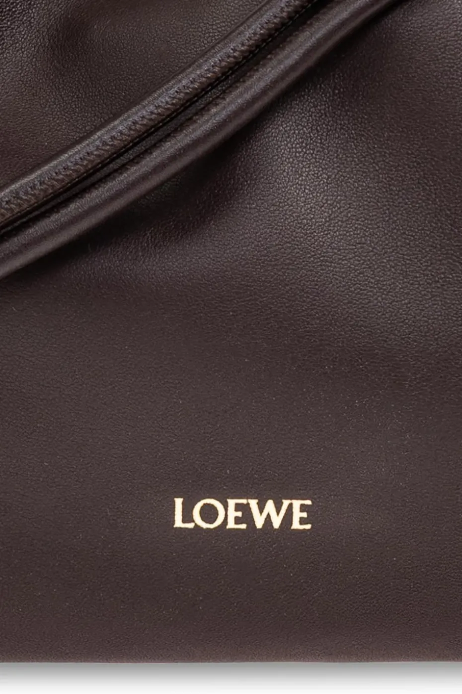 Loewe BRĄZOWY Torba na ramię `Medium Flamenco`