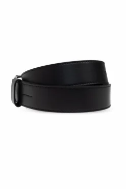 Loewe CZARNY Skórzany pasek