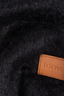 Loewe CZARNY Szal z logo