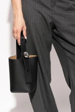 Loewe CZARNY Torba do ręki `Pebble Mini`