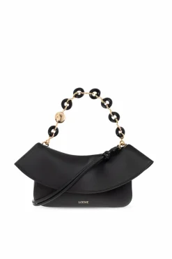 Loewe CZARNY Torba do ręki `Medium Ola`