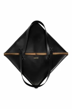 Loewe CZARNY Torba ‘Fold XL’ typu ‘shopper’