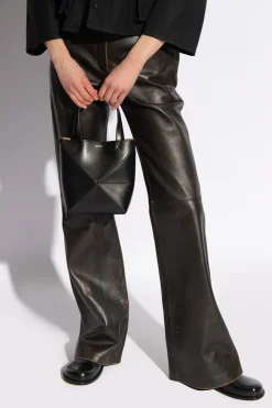 Loewe CZARNY Torba na ramię ‘Mini Puzzle Fold’