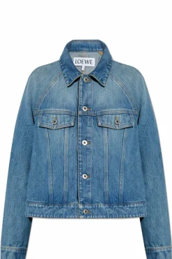 Loewe NIEBIESKI Jeansowa kurtka