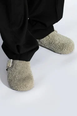 Loewe SZARY Klapki `Ease`