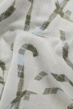 Loewe SZARY Szal z monogramem
