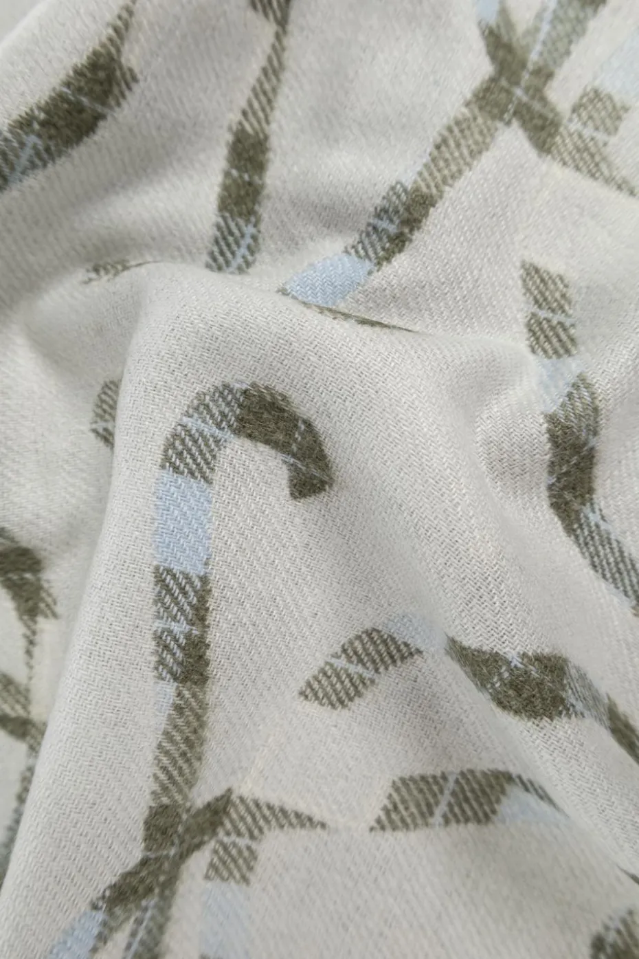 Loewe SZARY Szal z monogramem
