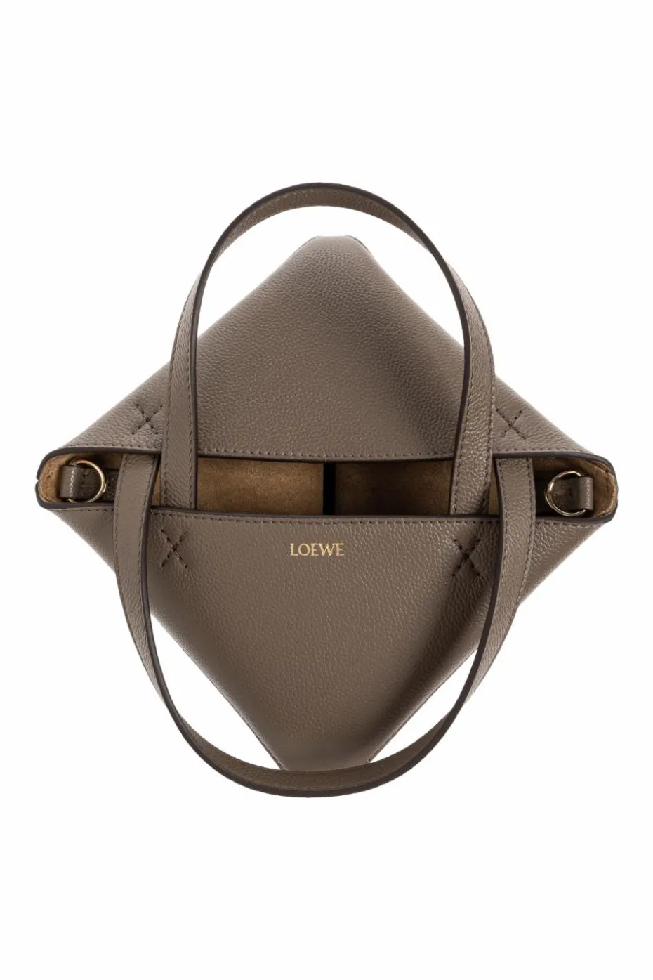 Loewe ZIELONY Torba do ręki `Puzzle Fold Mini`
