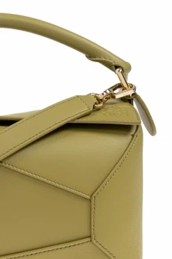 Loewe ZIELONY Torba do ręki `Small Puzzle`