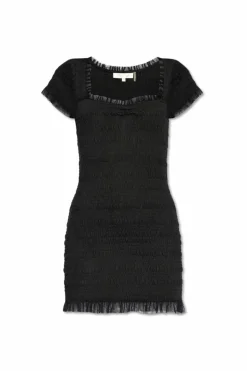 LoveShackFancy CZARNY Sukienka `Esca`