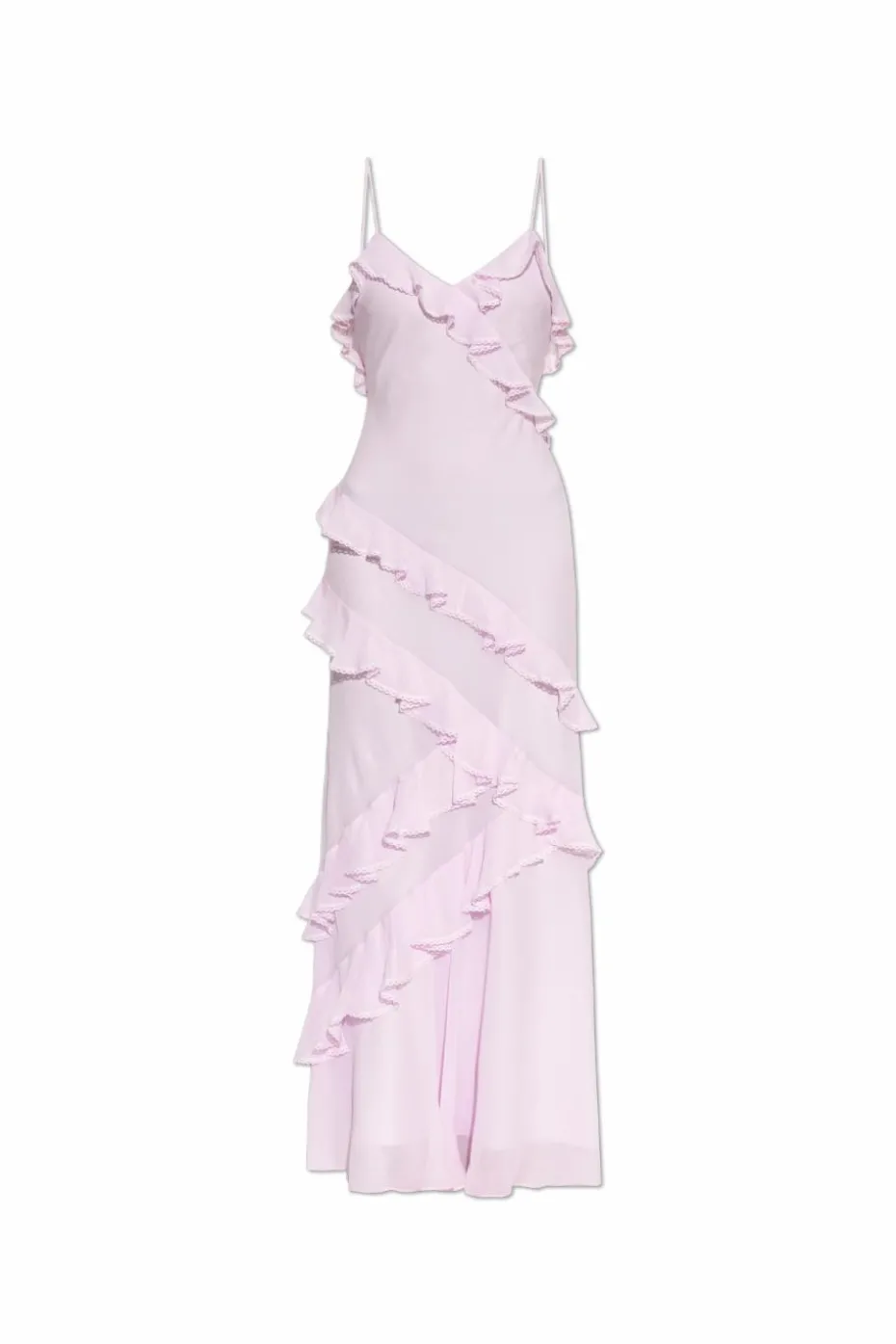 LoveShackFancy FIOLETOWY Sukienka `Rialto`