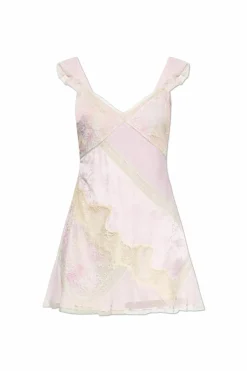 LoveShackFancy RÓŻOWY Sukienka `Sylva`