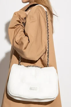 Maison Margiela BIAŁY Torba na ramię ‘Glam Slam Medium’