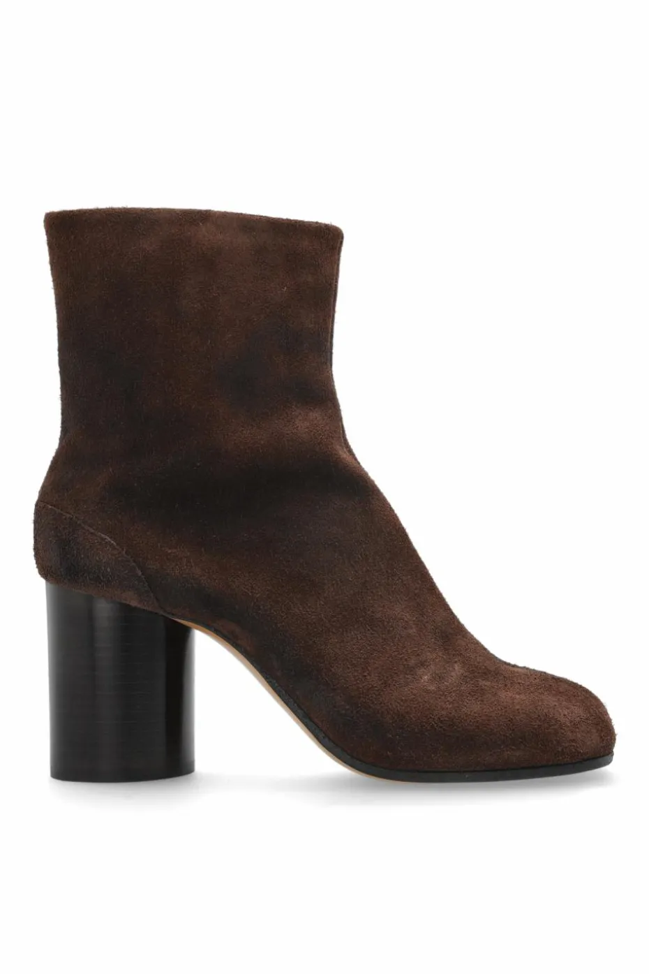 Maison Margiela BRĄZOWY Botki z noskiem `Tabi`