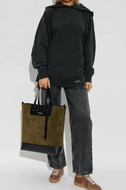 Maison Margiela CZARNY Bawełniana bluza
