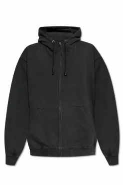 Maison Margiela CZARNY Bluza z kapturem