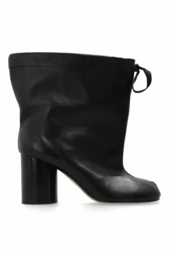 Maison Margiela CZARNY Botki na obcasie `Tabi`