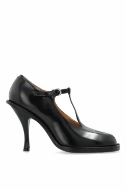 Maison Margiela CZARNY Buty na obcasie z wycięciem ‘Tabi’