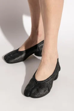 Maison Margiela CZARNY Buty na obcasie z noskiem `Tabi`