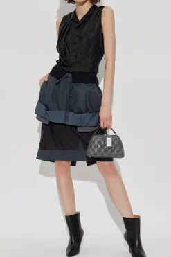 Maison Margiela CZARNY Koszula bez rękawów
